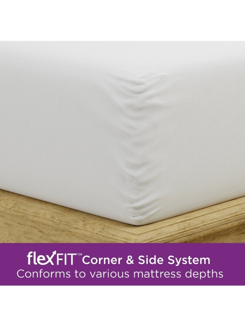 NIB Allerease Ultimate Cotton Allergy Relief Zippered Mattress Protector, Queen - Picture 7 of 12